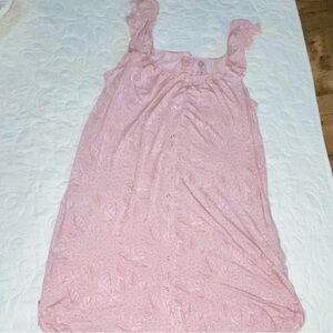 Kindred Bravely Pink Lace Robe